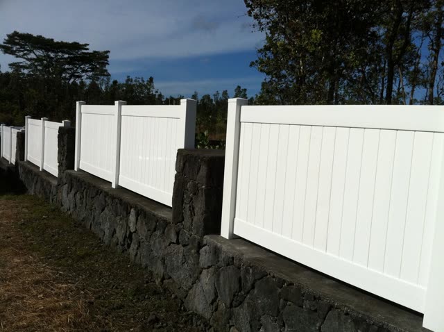 Vinyl and Vinyl Coated Chain Link fence installation by Bob's Fencing, photo 9 of 10