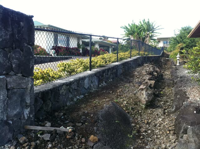 Vinyl and Vinyl Coated Chain Link fence installation by Bob's Fencing, photo 2 of 10