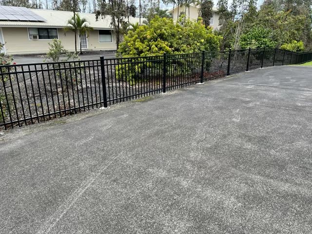 Ornamental Aluminum fence installation by Bob's Fencing, photo 3 of 8