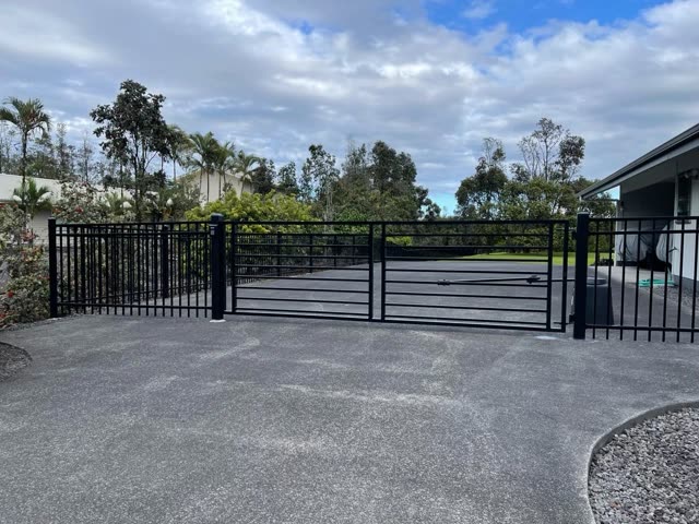 Ornamental Aluminum fence installation by Bob's Fencing, photo 6 of 8